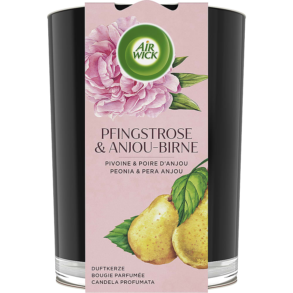 Air Wick · Duftkerze · Pfingstrose & Anjou-Birne • Migros Online