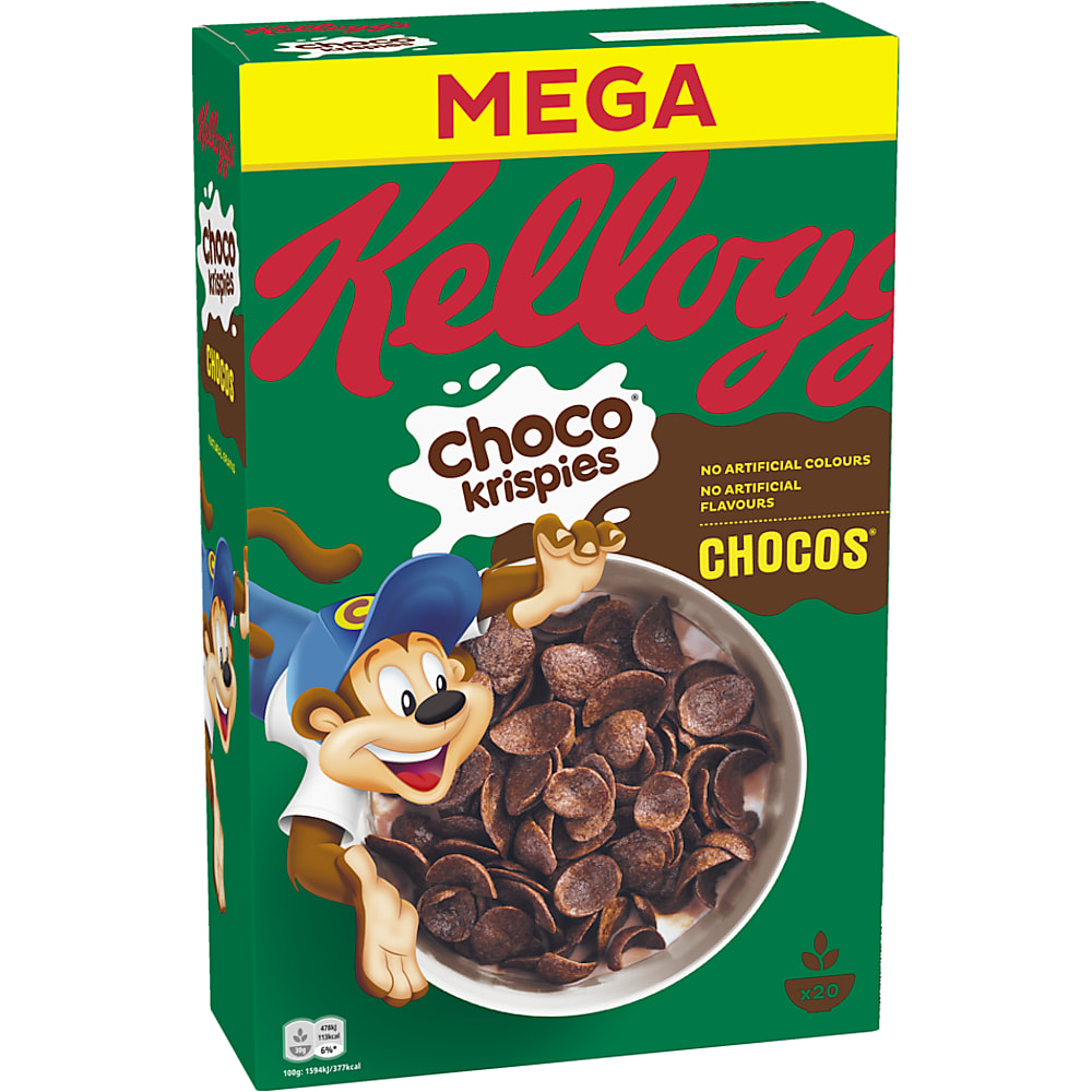 Shellinos Kellogg's Chocos · Crunchy cereal food · Choco • Migros Online