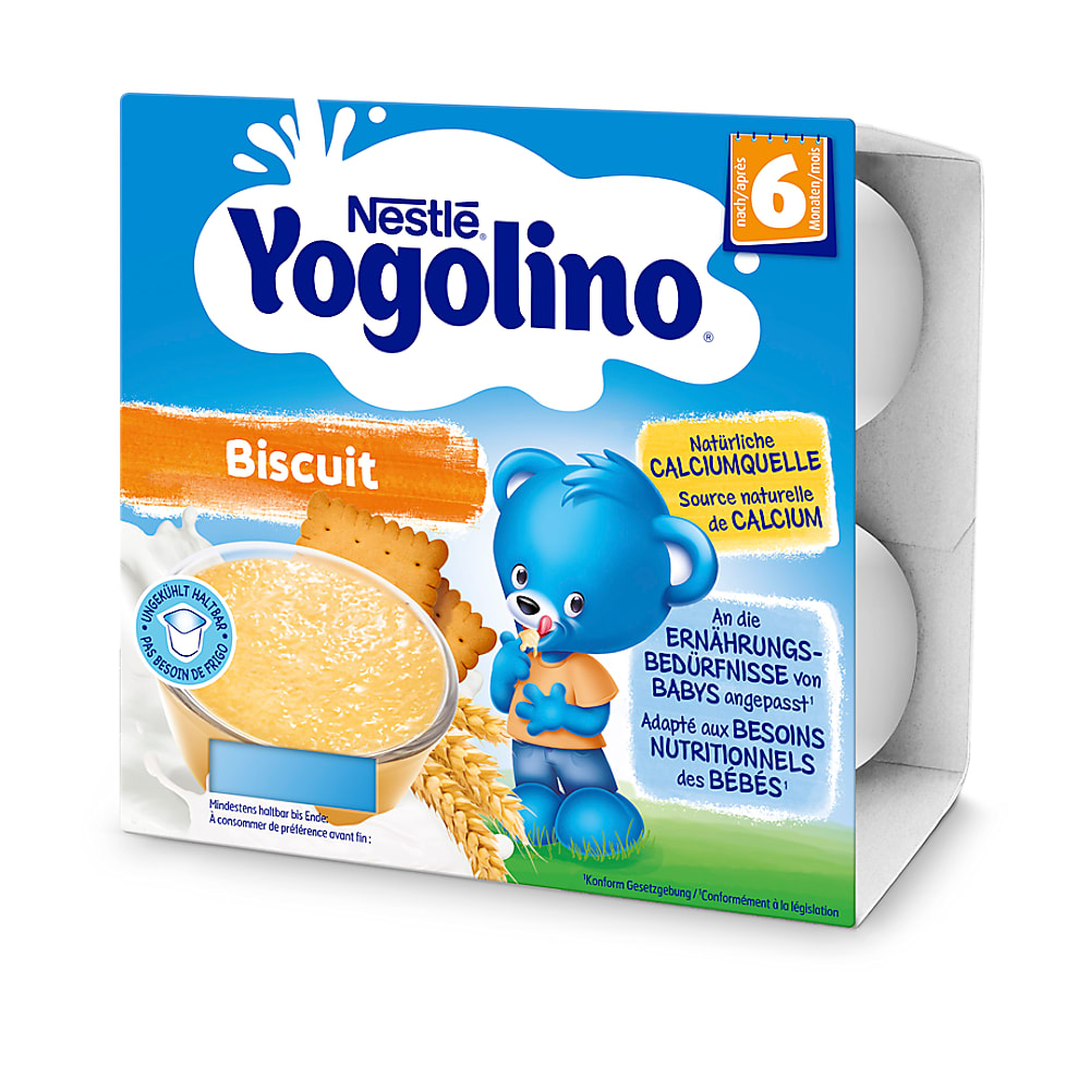 Buy Nestle Yogolino Baby Dessert Biscuit Apres 8 Mois Stage 3 Migros Online