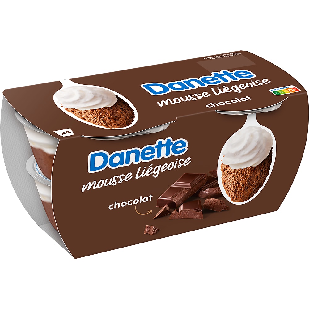 Buy Danone Danette Liegeoise Mousse Chocolate Migros Online