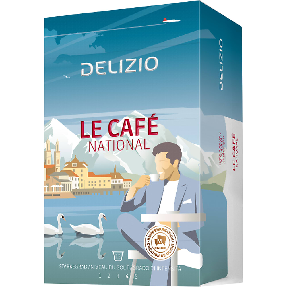 Kaufen Delizio National · KaffeeKapseln · Gehaltvoll und intensiv