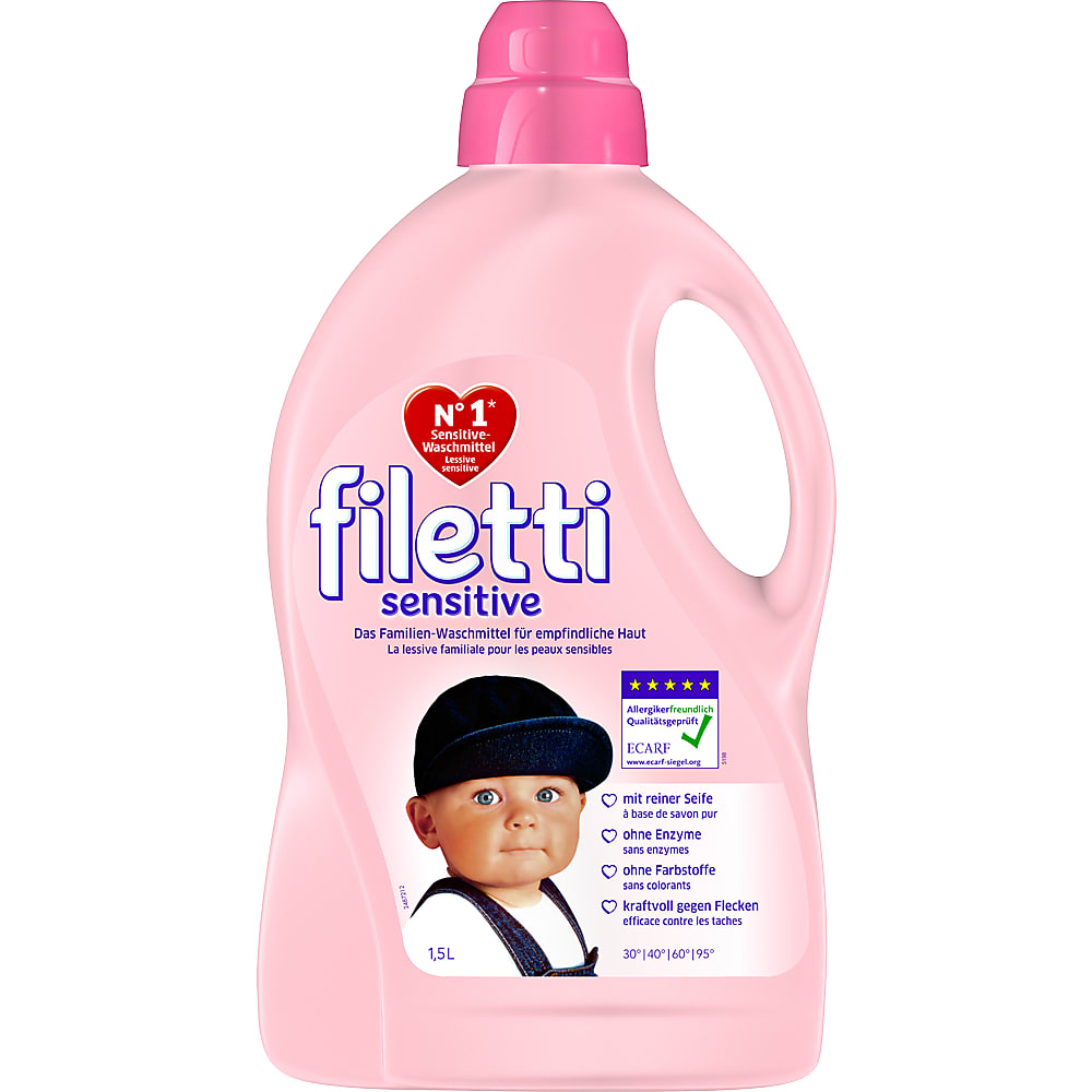 Achat Filetti Sensitive Lessive Baby Liquide Sensitive Special Peaux Sensibles Migros Online