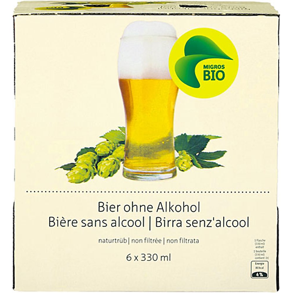 Kaufen Bio · Alkoholfreies Bier • Migros Online