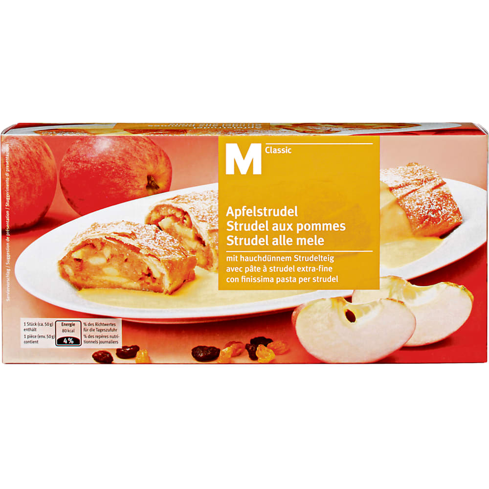 Kaufen M-Classic · Apfelstrudel · mit hauchdünnem Strudelteig • Migros