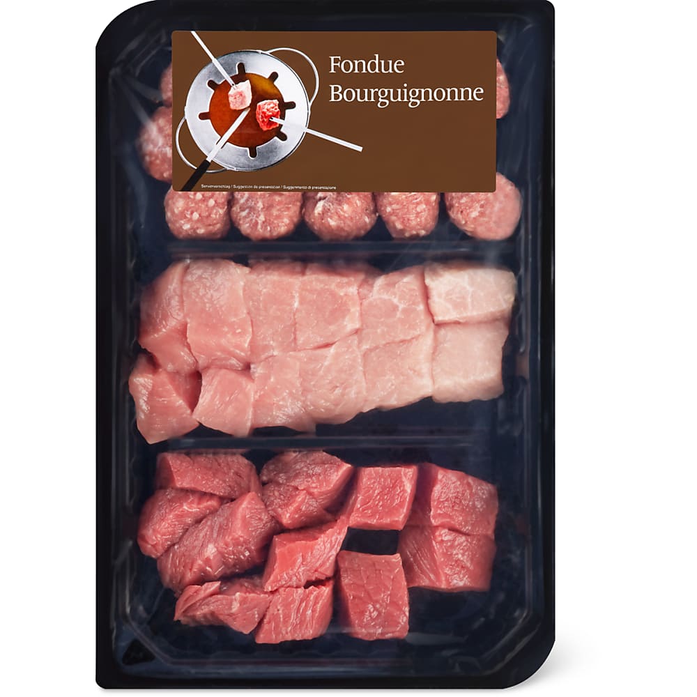 Kaufen Premium · Fondue Bourguignonne · Rind / Schwein • Migros
