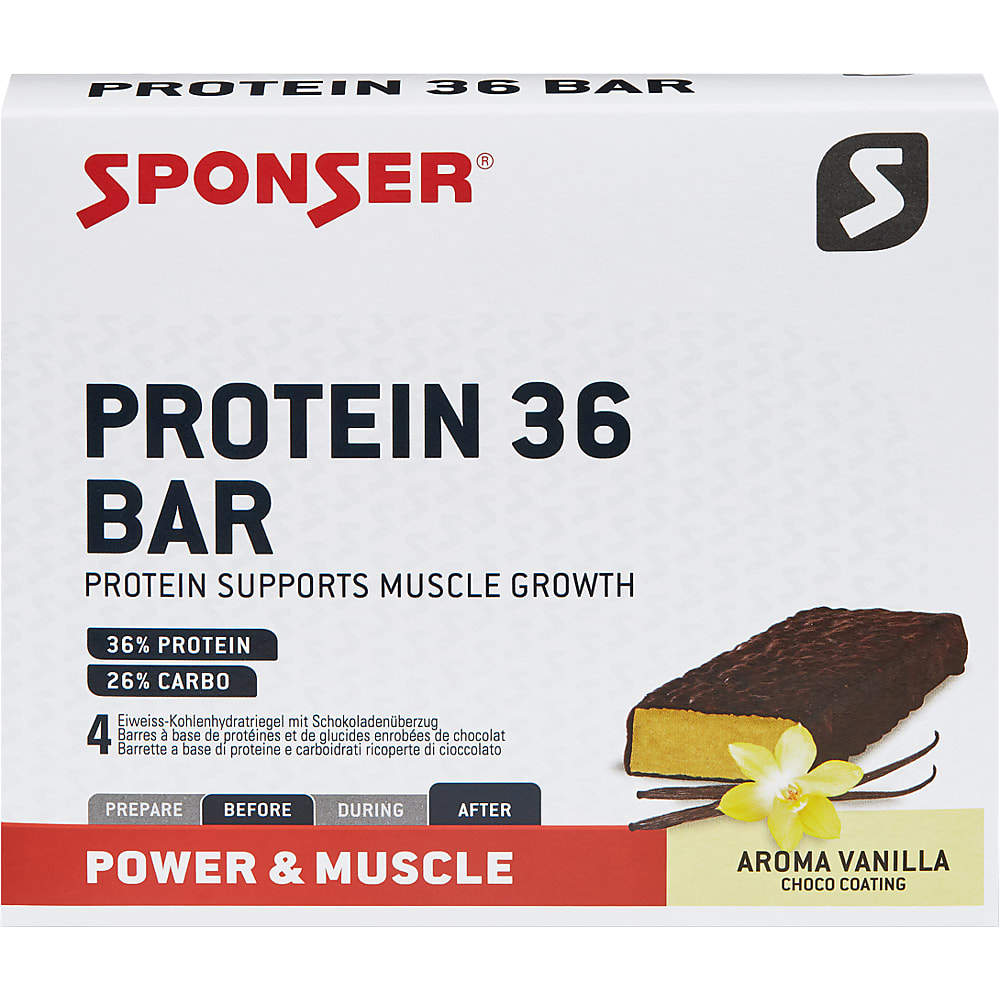 Achat Sponser Protein 36 bar · Barre protéinée · Vanilla • Migros Online