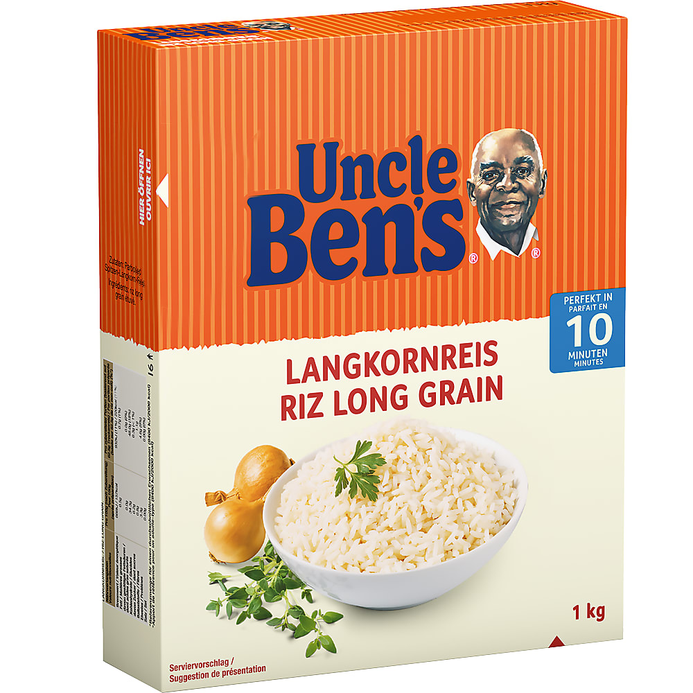 Buy Uncle Ben's · Rice 10 minutes long grain rice • Migros