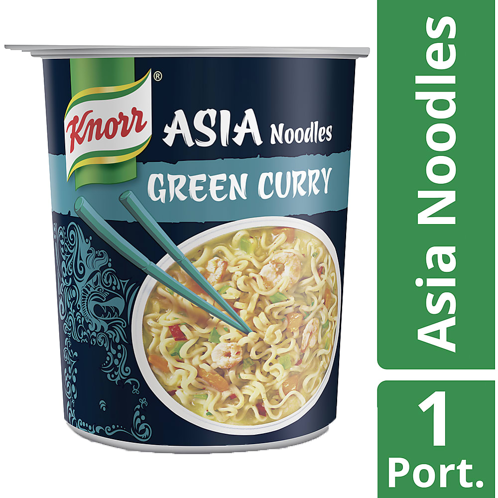 Achat Knorr Asia · Noodles Snack · Green Curry Pot • Migros
