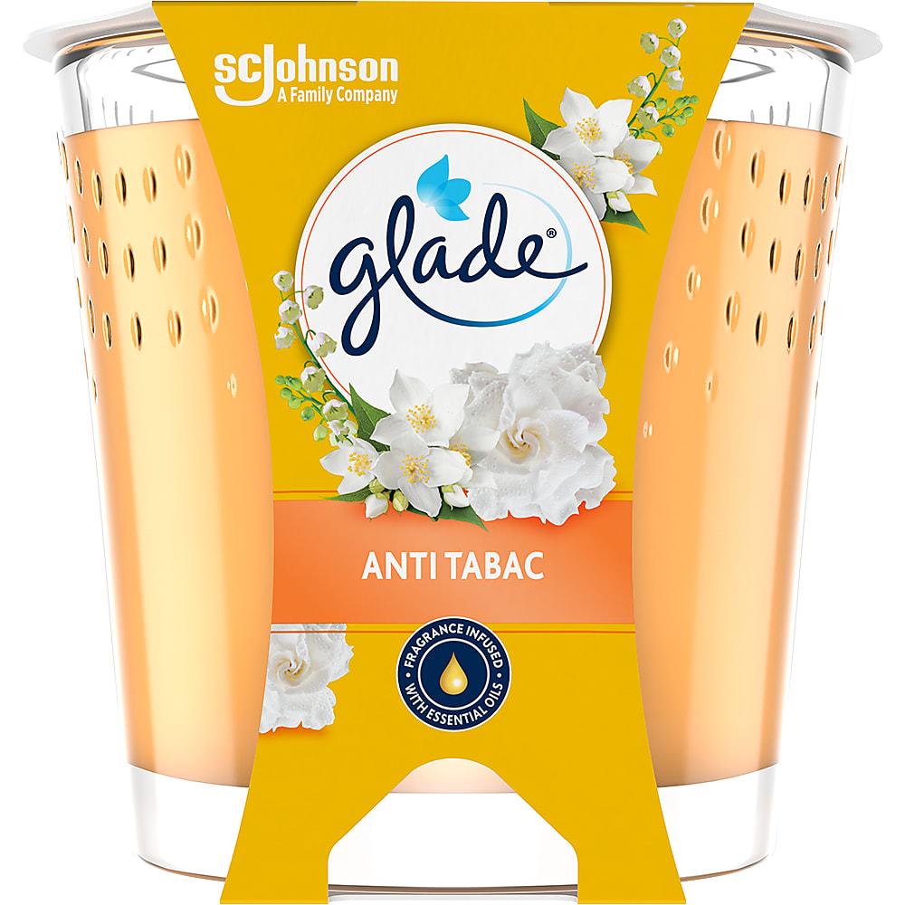 Buy Glade · Scented candles · Anti tobacco • Migros