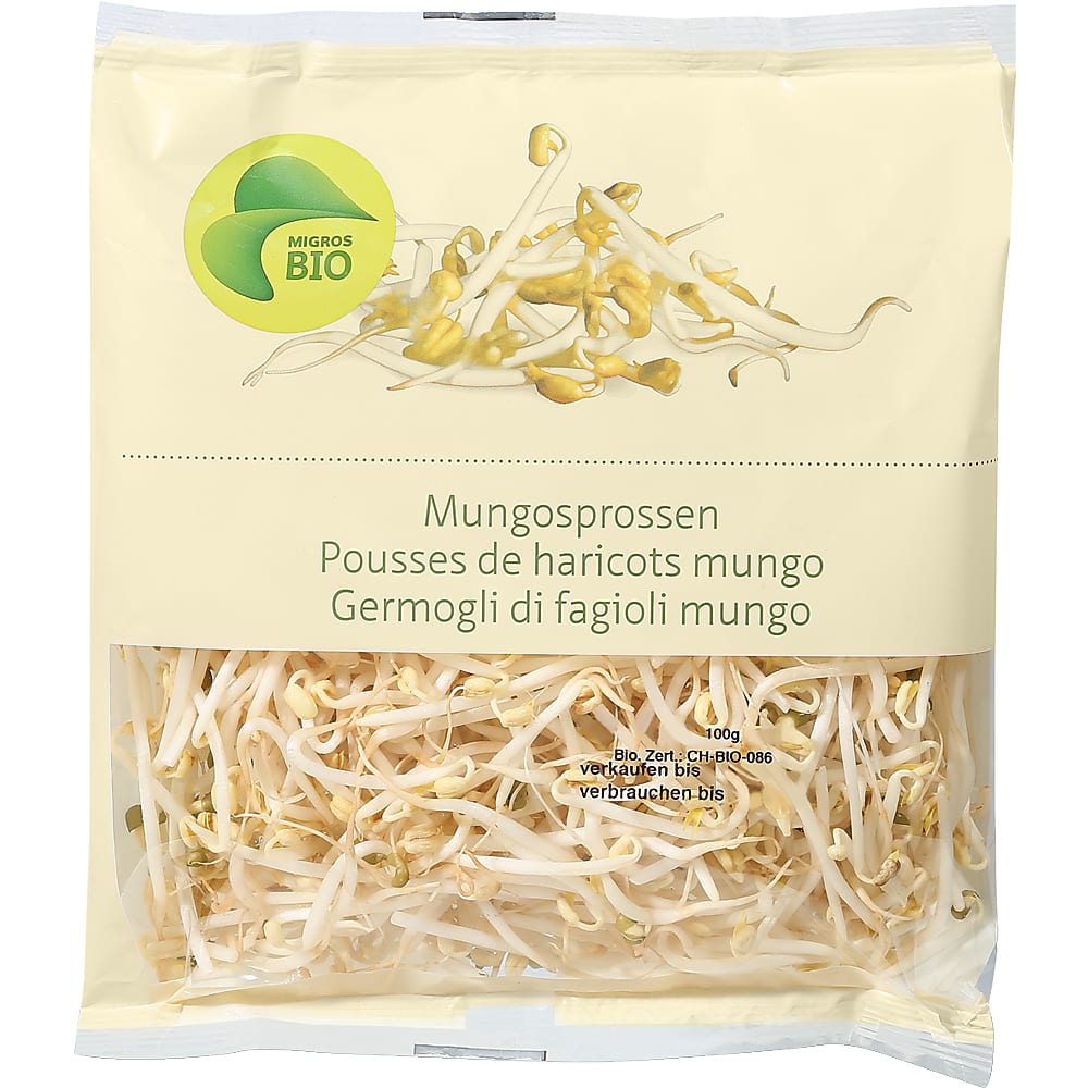 Kaufen Bio · MungobohnenSprossen • Migros
