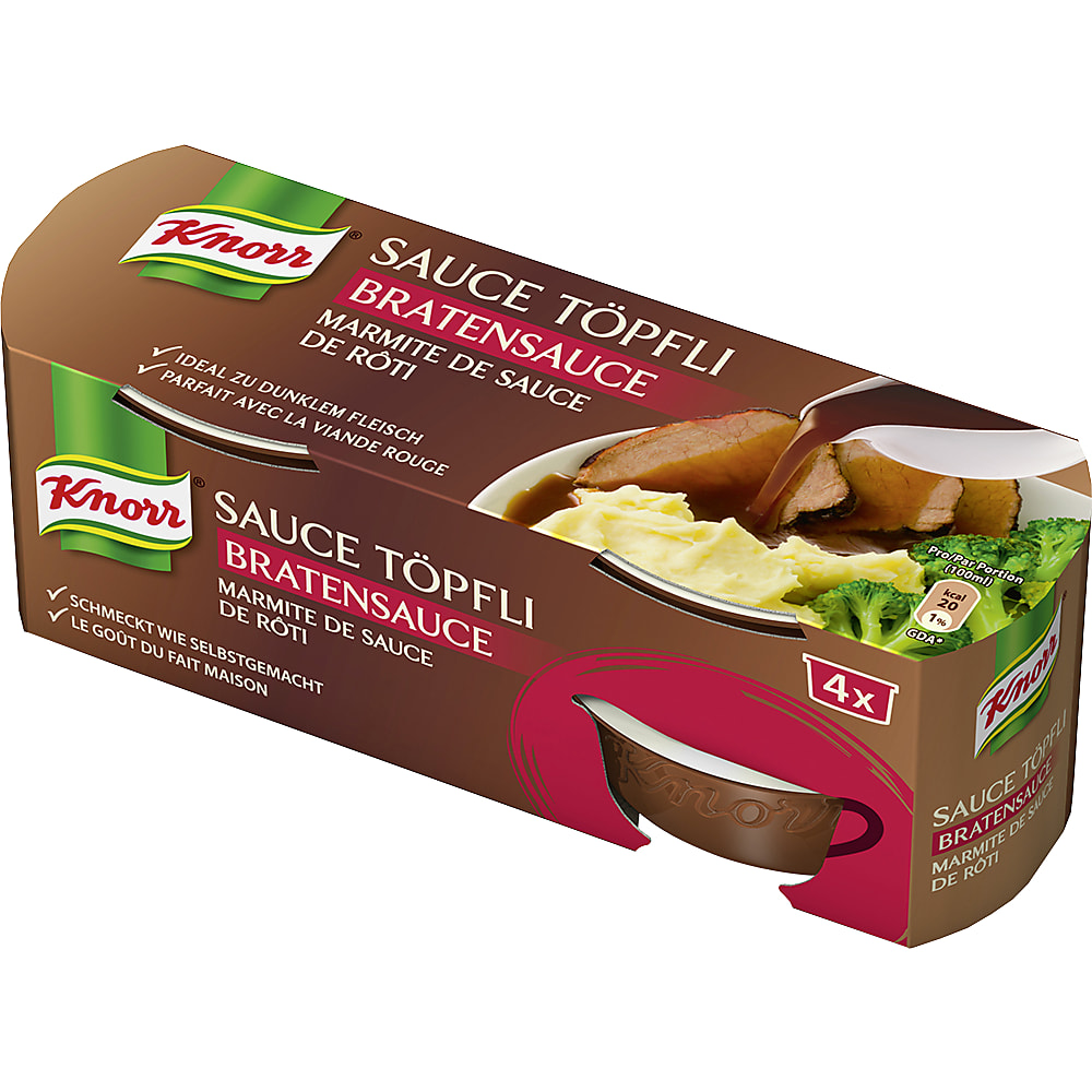Kaufen Knorr · Bratensauce · Töpfli • Migros
