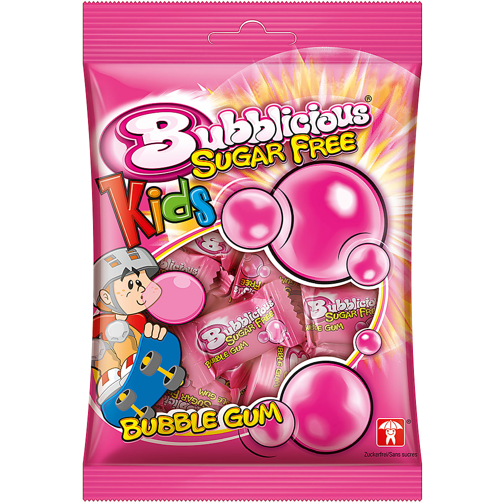 Achat Bubblicious Kids · Chewing Gum sans sucre · Avec édulcorants pour enfants • Migros