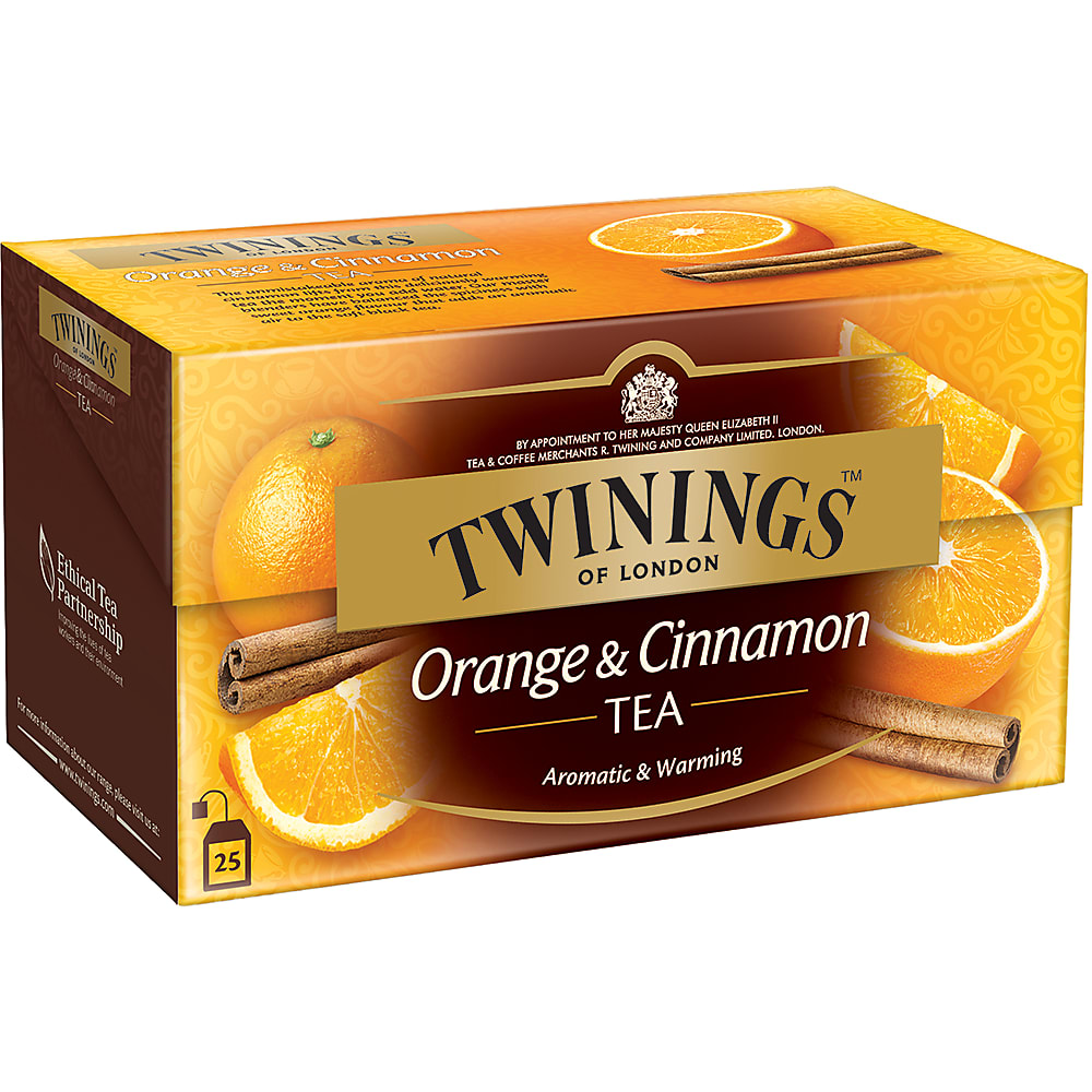 Achat Twinings of London · Thé noir aromatisé · Orange Cannelle • Migros