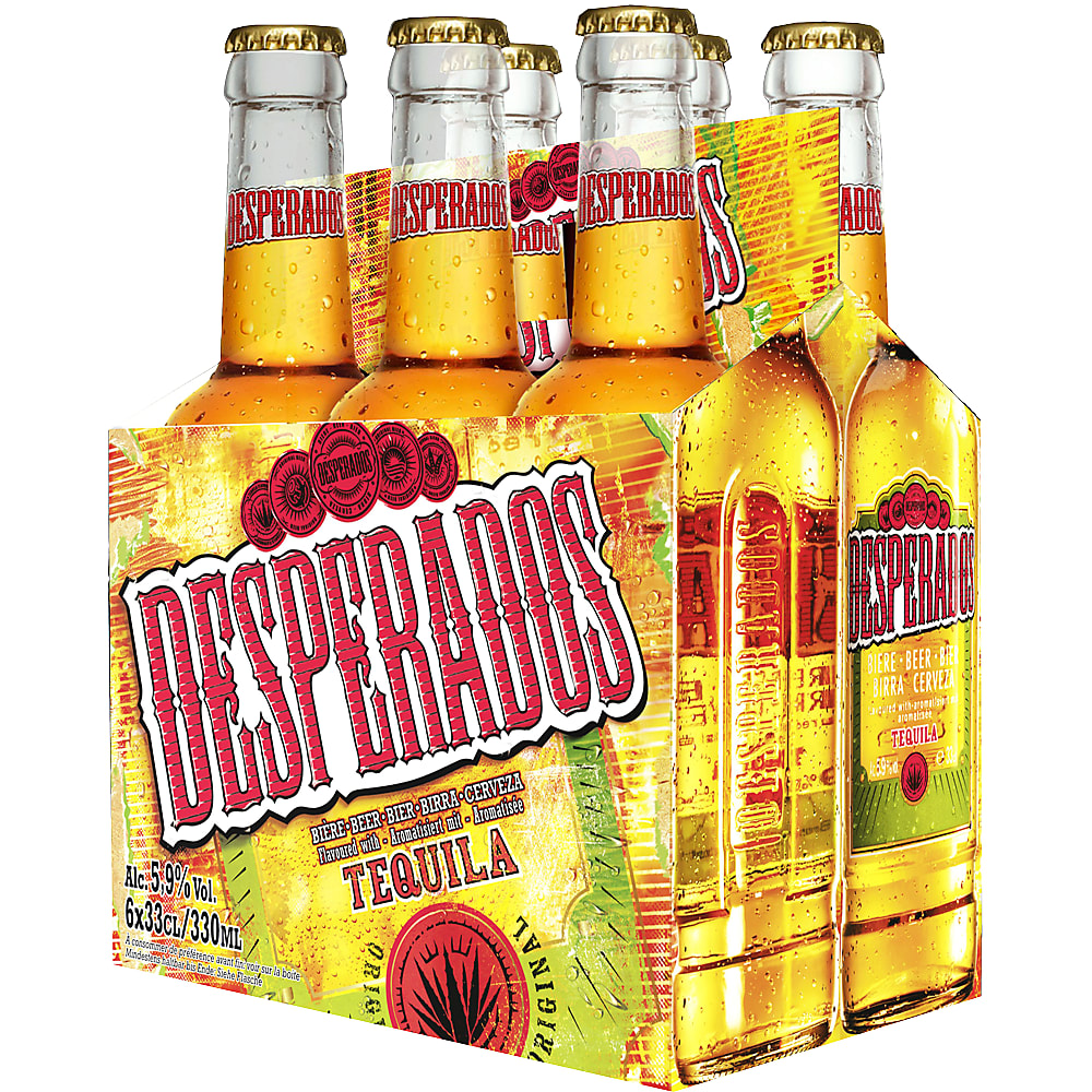 Achat Desperados Tequila · Bière blonde · au goût de Tequila • Migros
