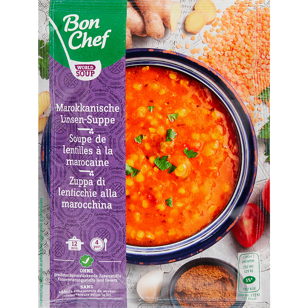 Kaufen Bon Chef · Suppe · Gemüse und roten Linsen • Migros Online