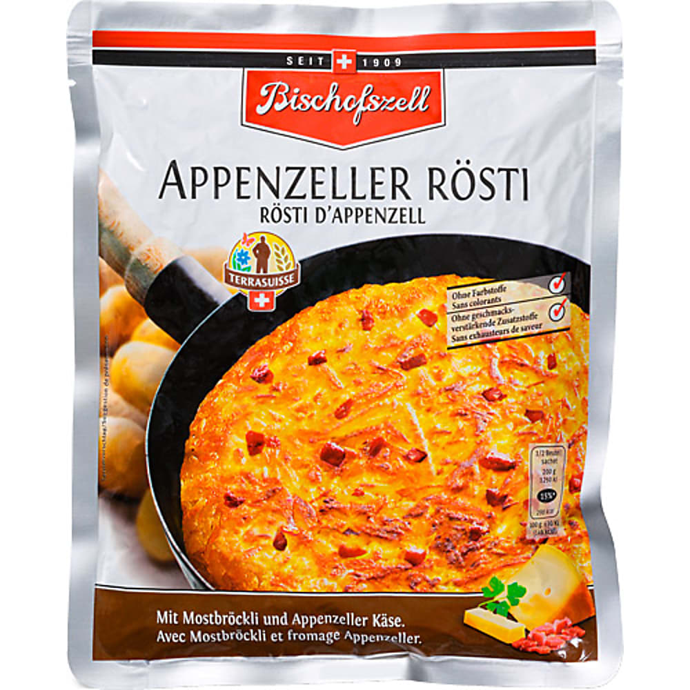 Achat Bischofszell · Rösti d&amp;#39;Appenzell · avec fromage Appenzeller et ...