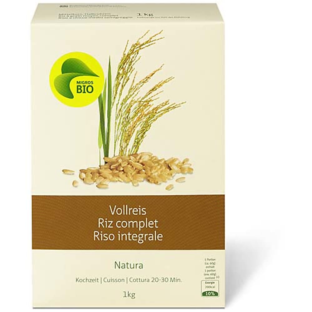 Buy Bio · Whole rice • Migros