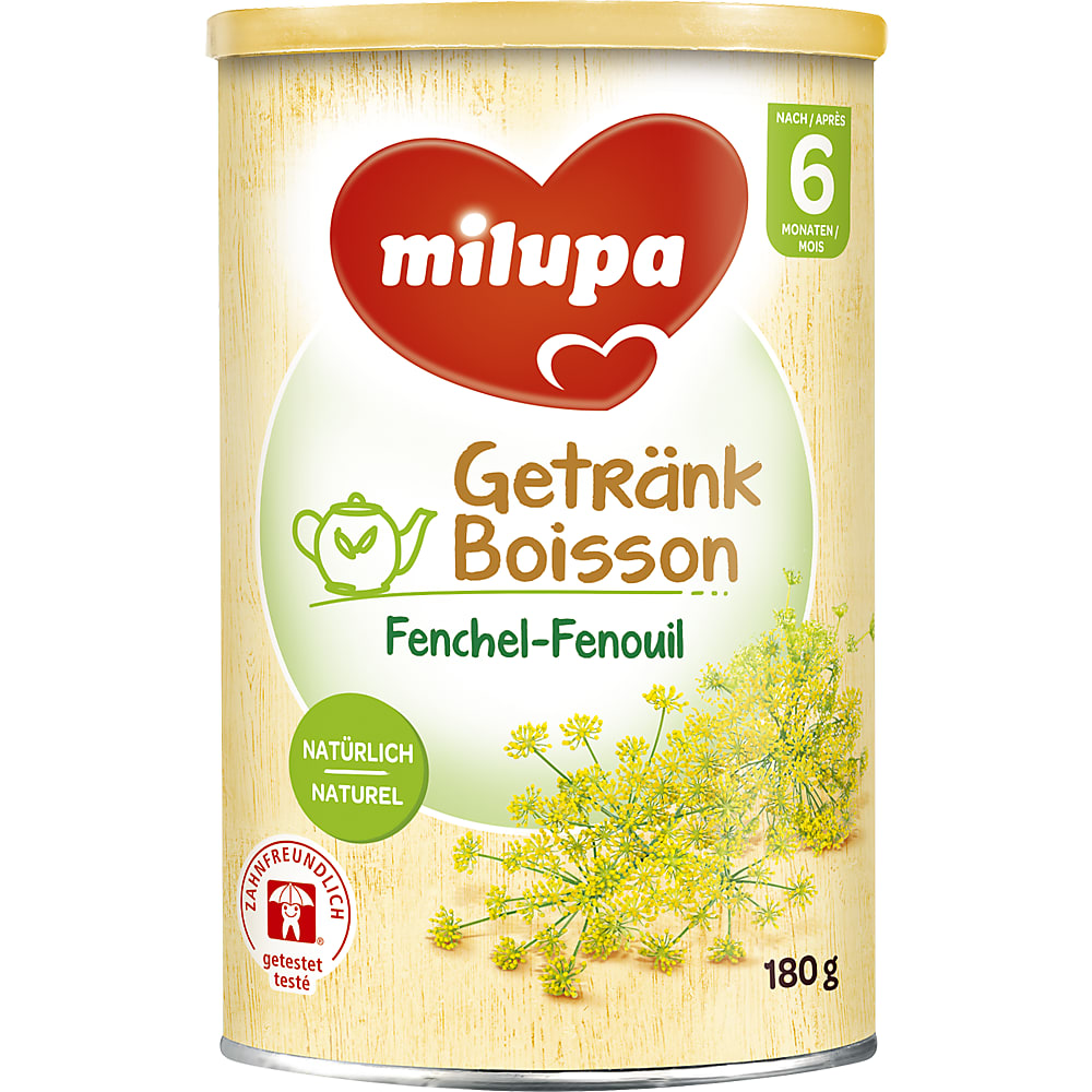 Buy Milupa · Fennel Instant Drink · After 6 months • Migros