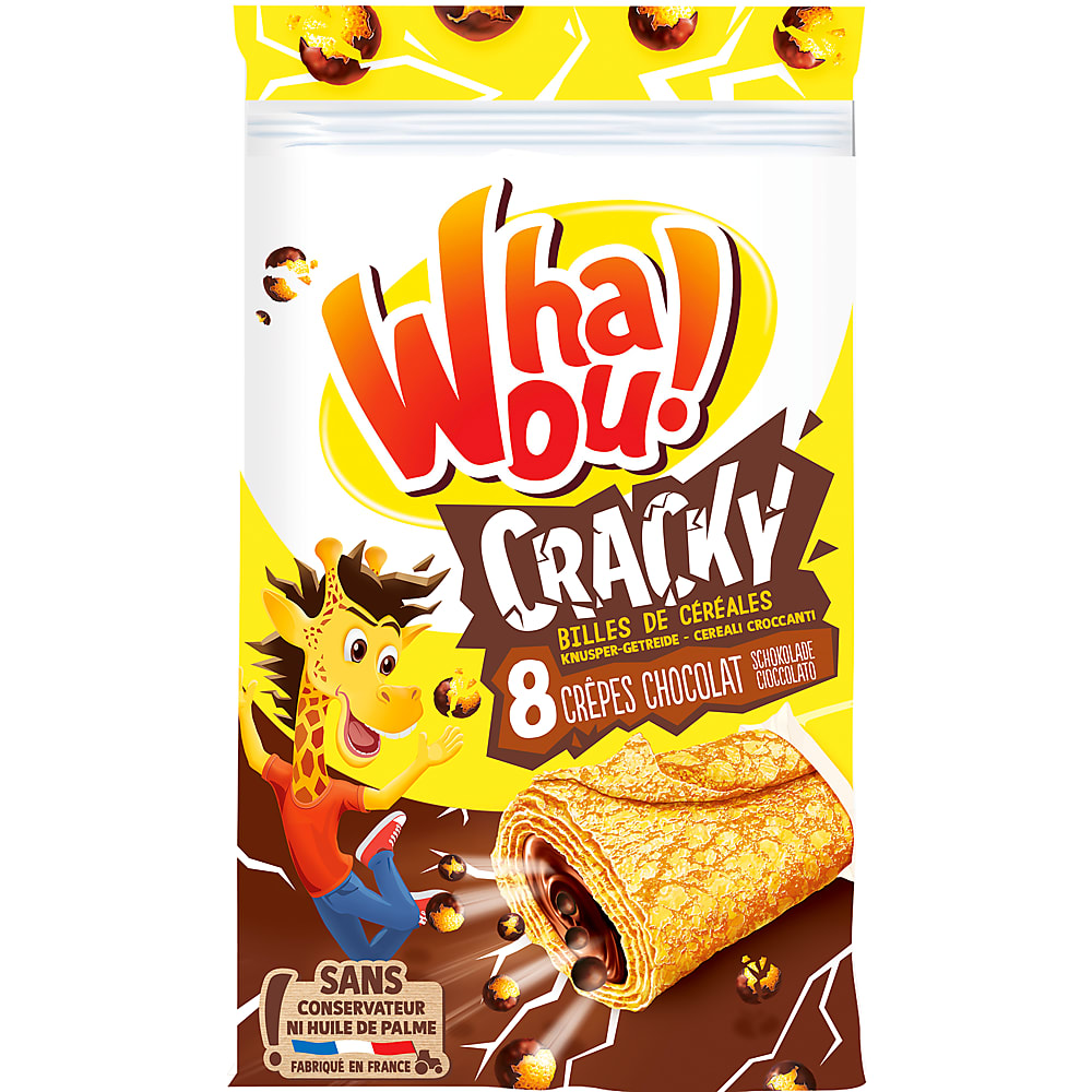 Buy Whaou · Crêpes fourrées aux céréales croustillantes et au chocolat
