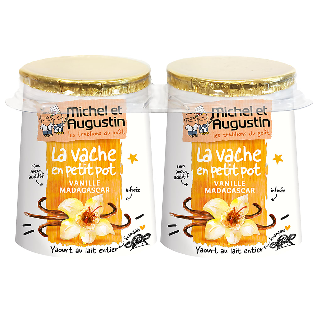 Buy Michel et Augustin Les trublions du goût · Petit pot de yaourt · à la vanille de Madagascar