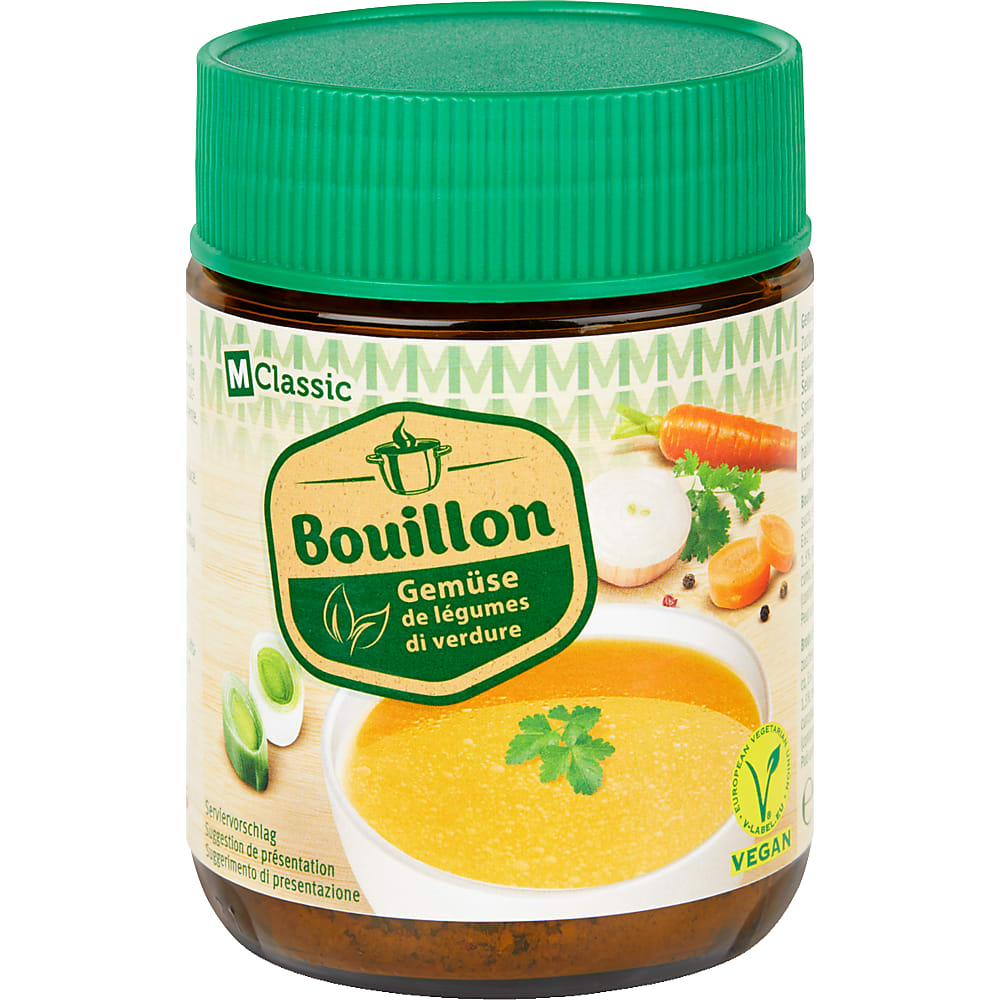 Achat MClassic · Bouillon de légumes • Migros