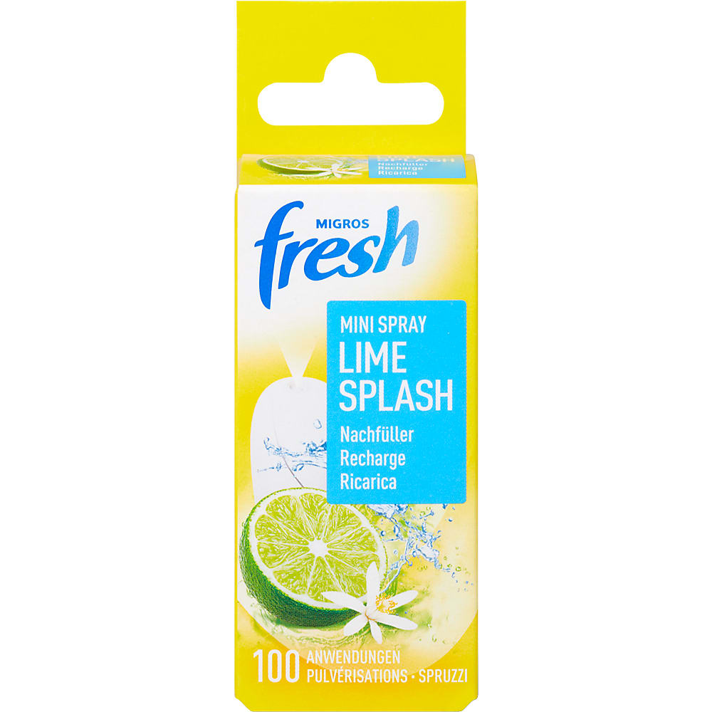 Buy Migros Fresh Mini Spray · Press&Go Minispray refill · Lime Splash