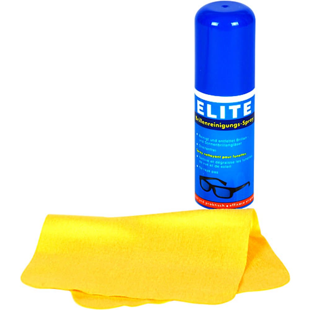 Achat Elite · Spray nettoyant pour lunettes · Avec microfibre • Migros