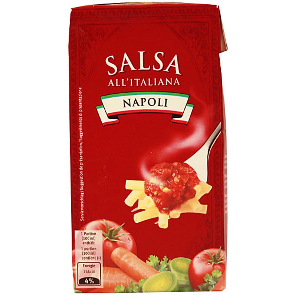 SALSA ALL' ITALIANA All ' Italiana · Sauce tomate · Napoli • Migros