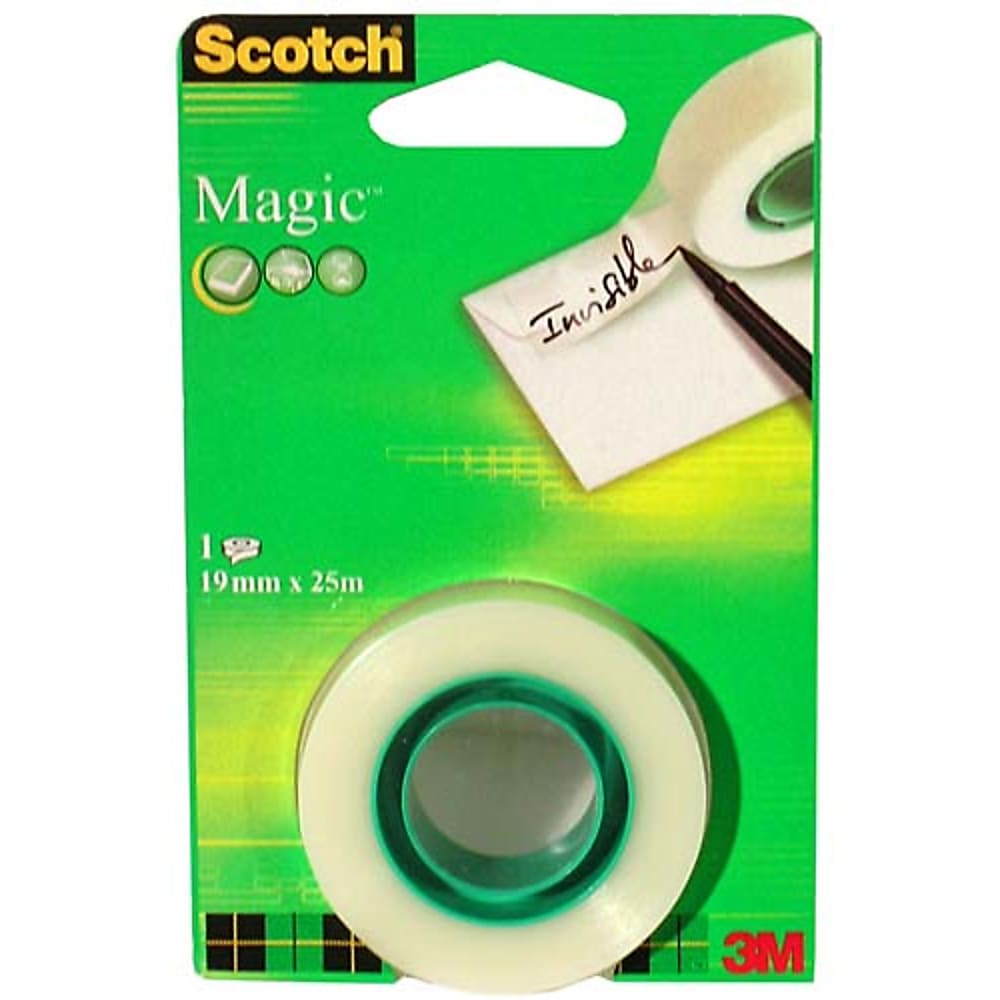 Scotch doppelseitiges Klebeband, 2 Stück, 12 mm x 6.3 m