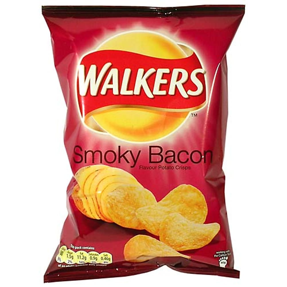 Walkers Britain's No1 Crisp · Chips · Smoky Bacon • Migros