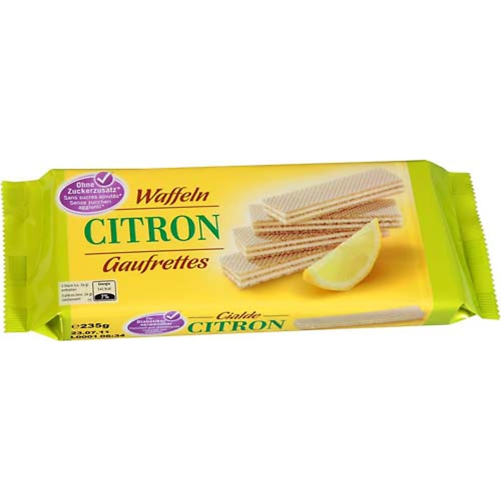 Waffeln · mit Zitronenfüllung • Migros