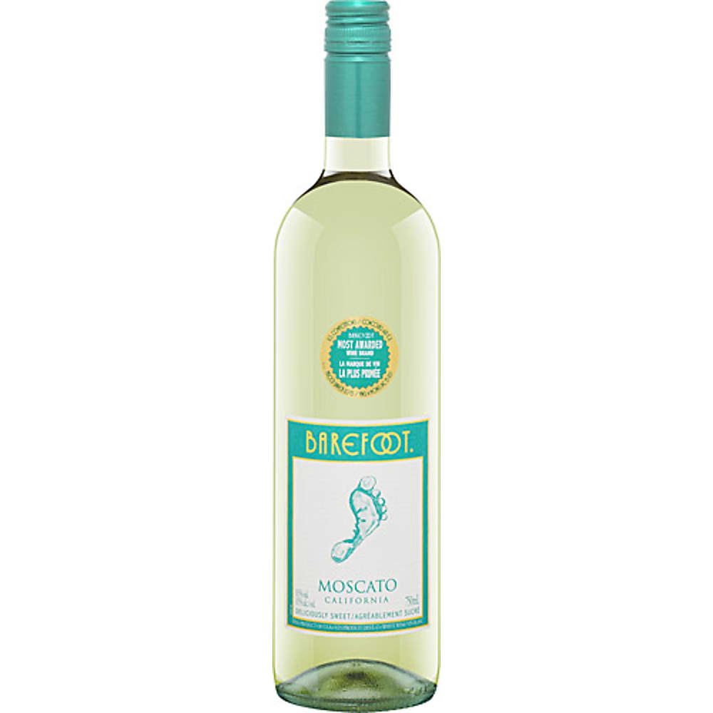 Moscato Barefoot white wine California USA Migros