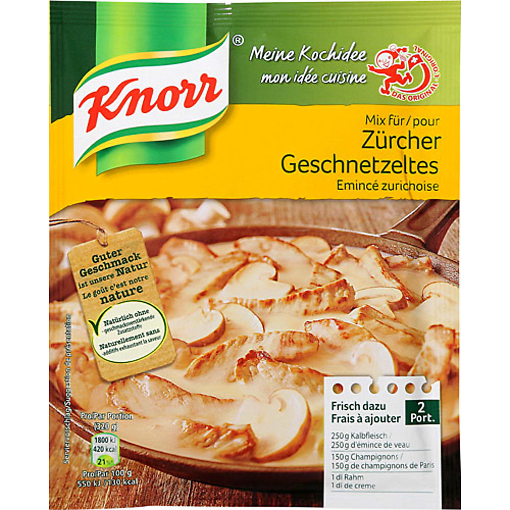 SACHET PREP POUR SAUCE CHAMPIGNONS 25G