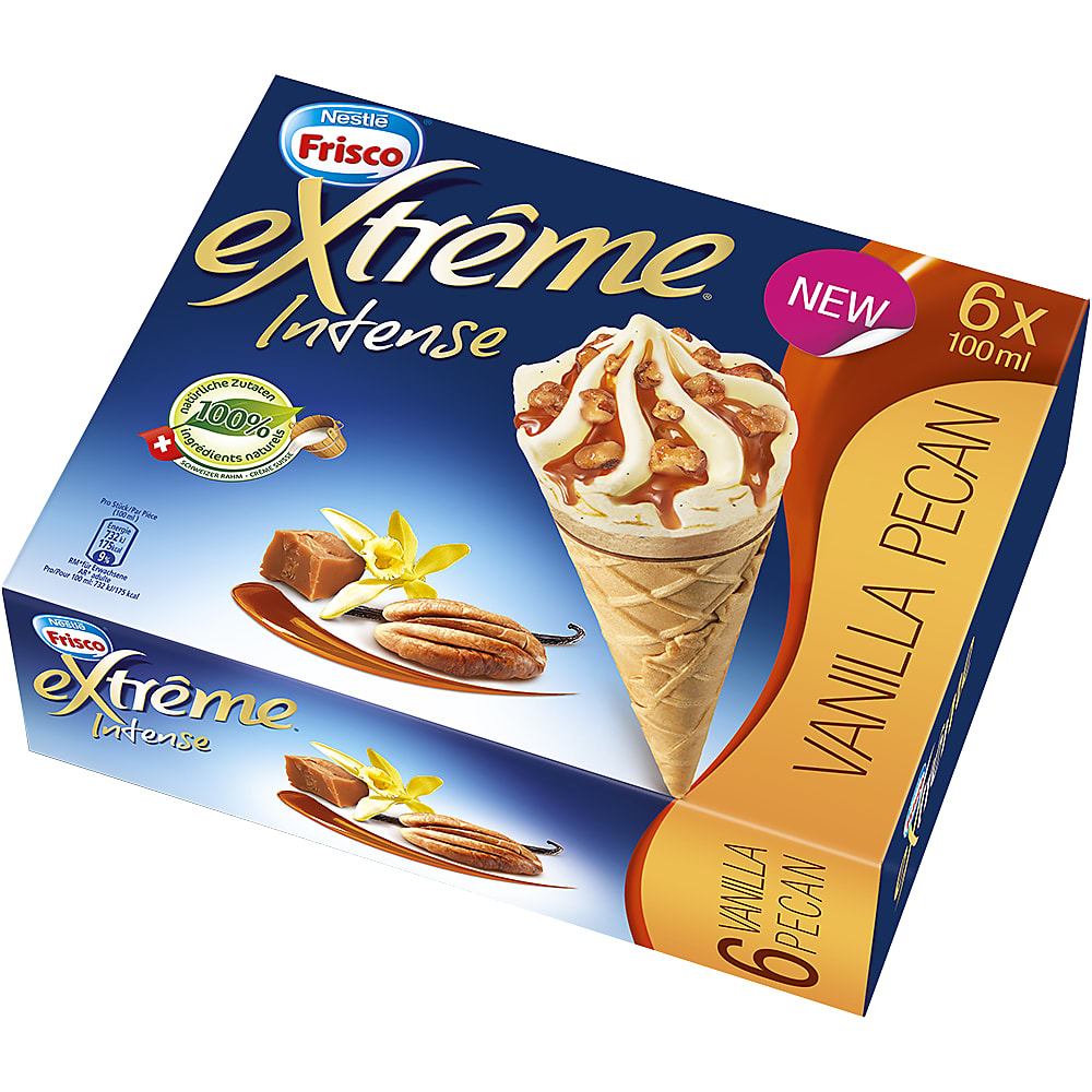 Nestlé Extrême Intense · · Vanilla Pecan • Migros