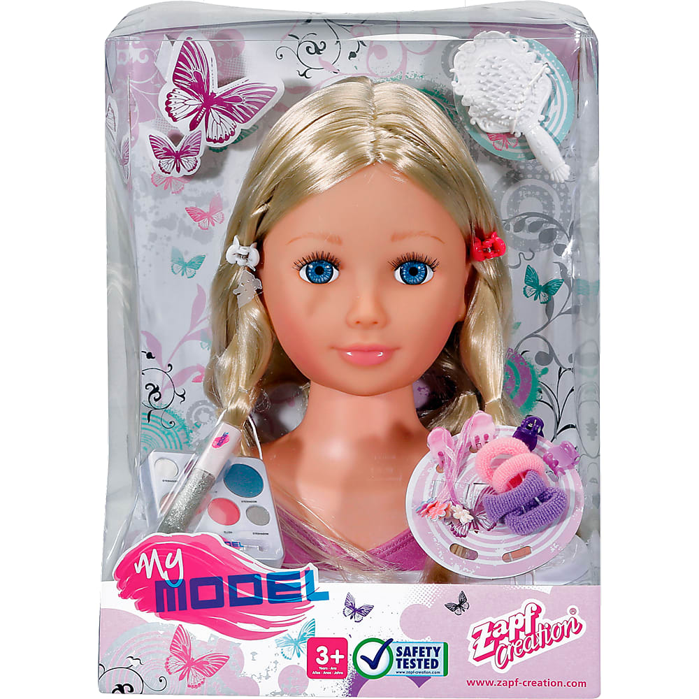 Zapf creation styling head on sale