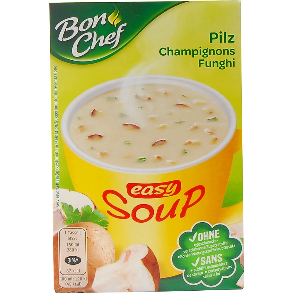 Bon Chef Instant Soup · Dried soup, vegetarian · Cream of mushroom • Migros