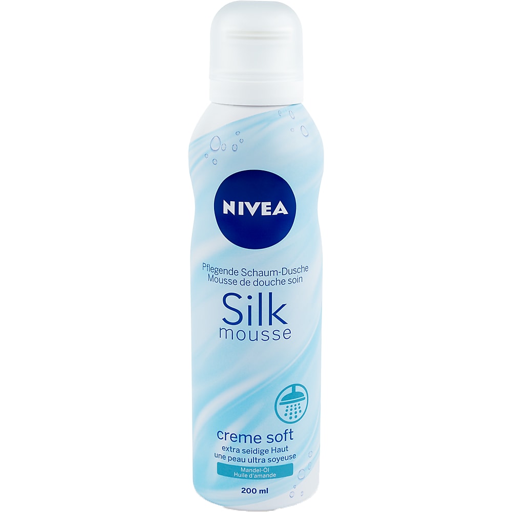 Buy Nivea Silk · Mousse de douche · Crème Soft • Migros