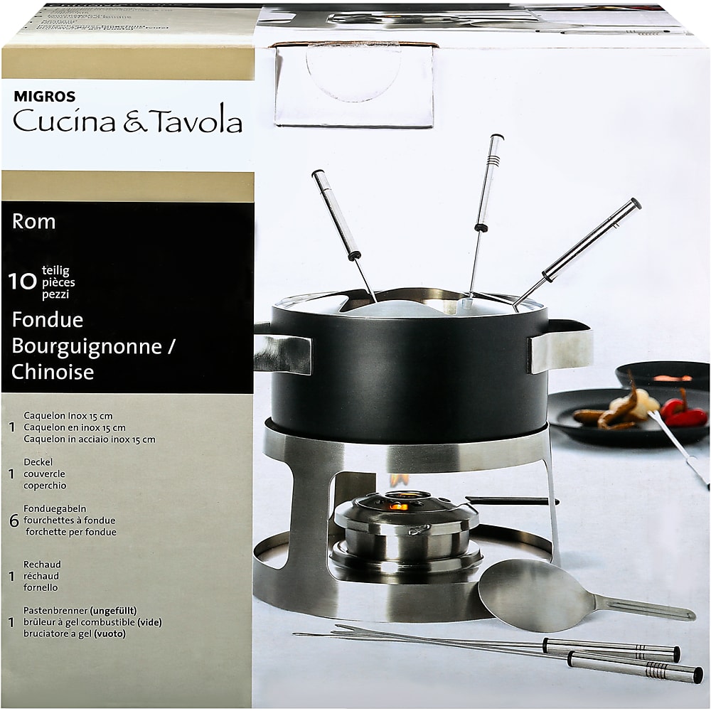 Achat Cucina & Tavola · Set à fondue bouguignonne / chinoise · 6 personnes  • Migros