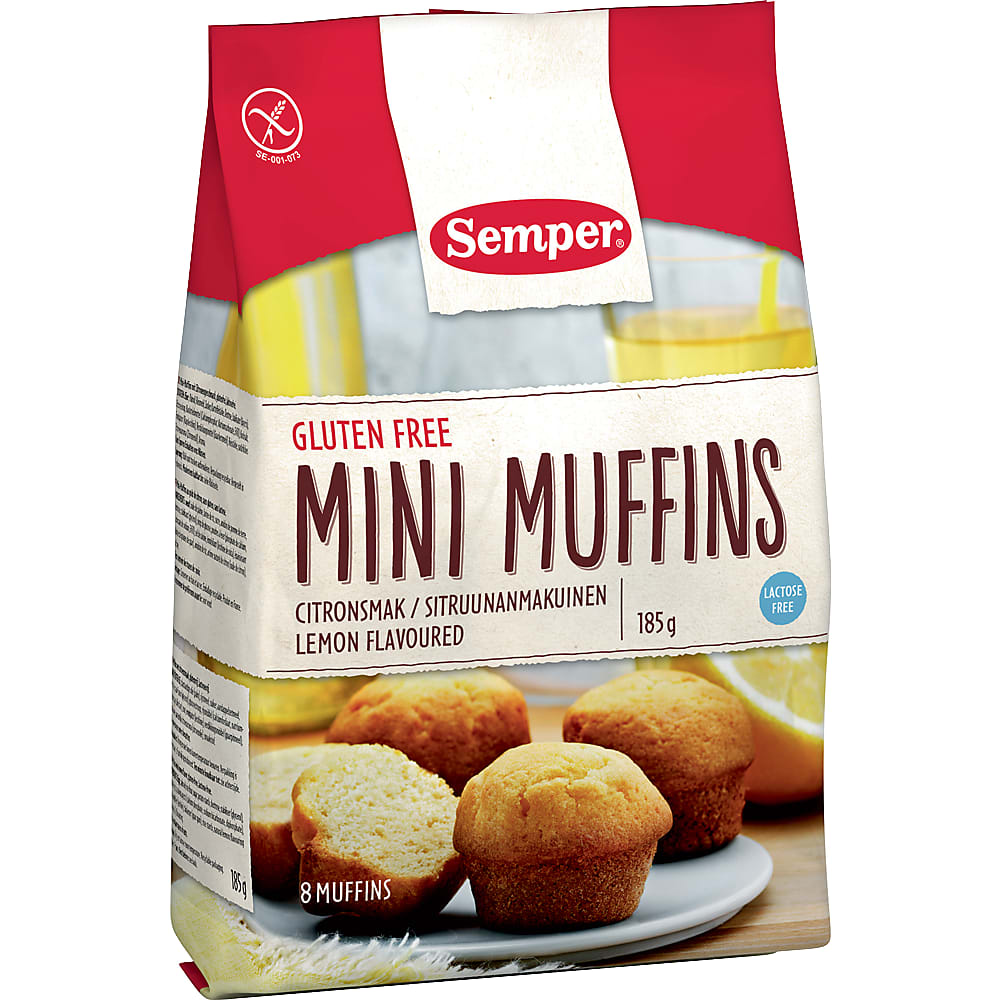 Semper · Mini Muffins · Zitrone, glutenfrei, laktosefrei • Migros