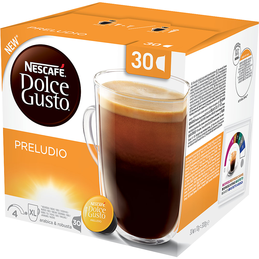 Nescafé Dolce Gusto · Capsules de café · Preludio, système NESCAFÉ ...