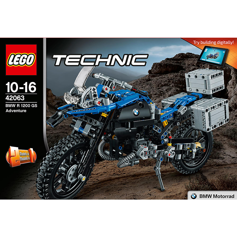 Achat Lego Technic 42063 · BMW R 1200 GS Adventure · 10 ans et + • Migros
