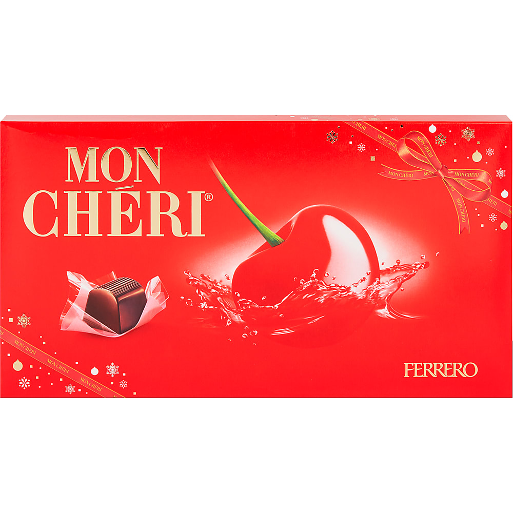 Achat Ferrero Mon Chéri · Pralinés au chocolat · Fourrés cerise et liqueur  • Migros
