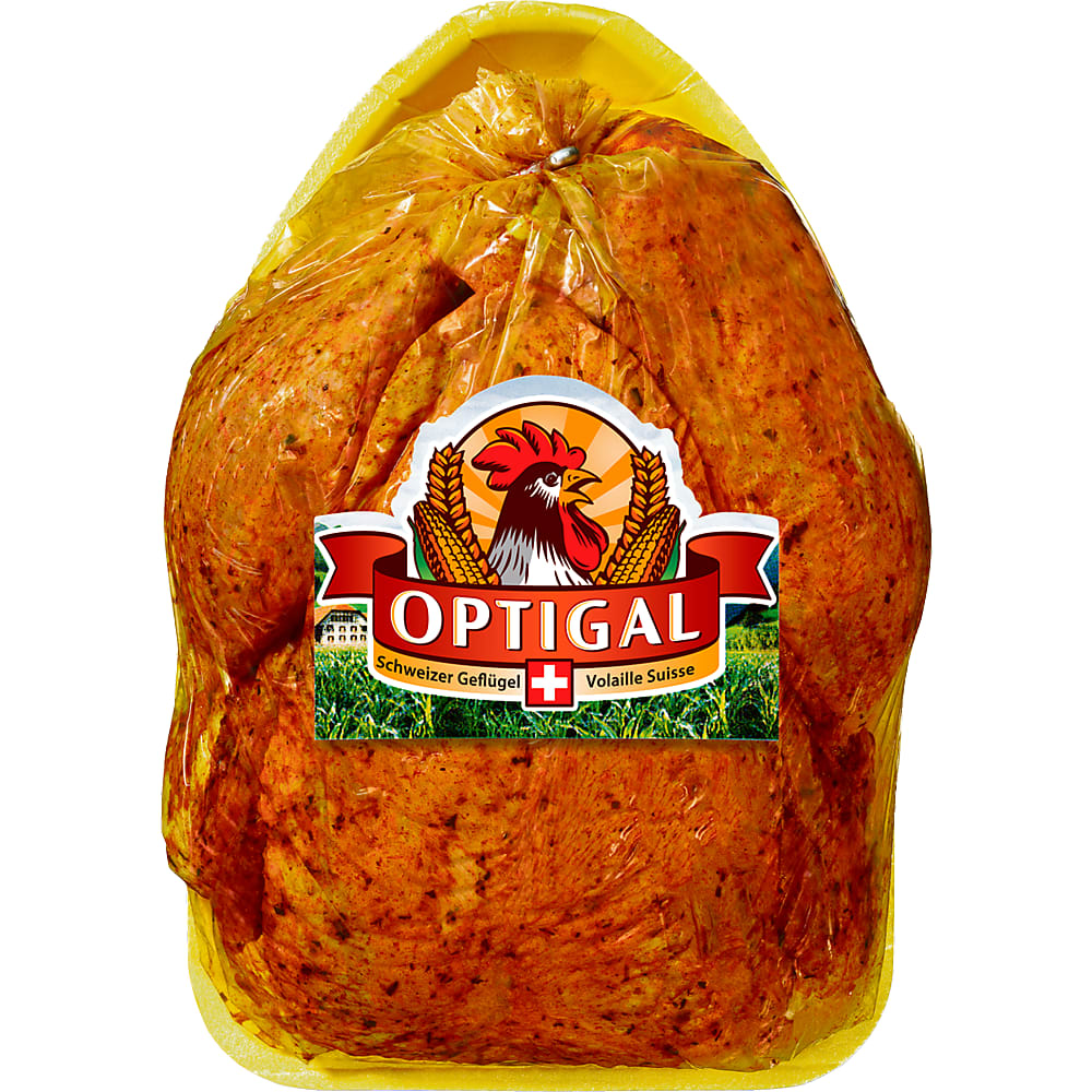 Acquista Optigal · Pollo intero in sacchetto per la cottura in forno · en  sachet cuisson • Migros