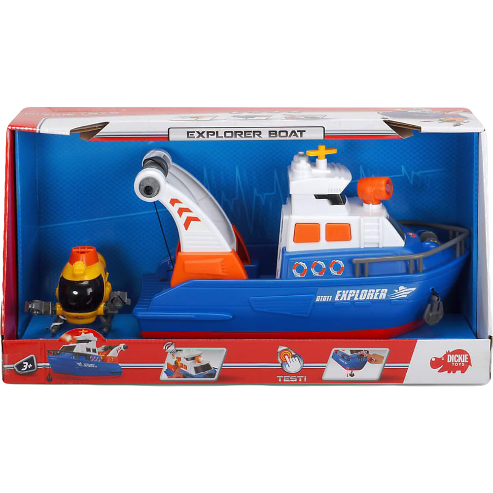Dickie store explorer boat