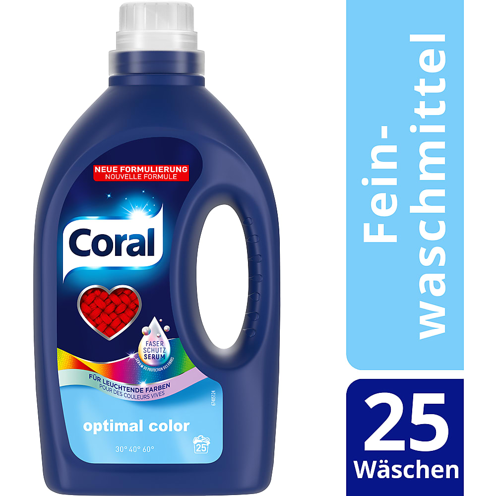 Kaufen Coral · Flüssigwaschmittel · • Optimal Color Migros