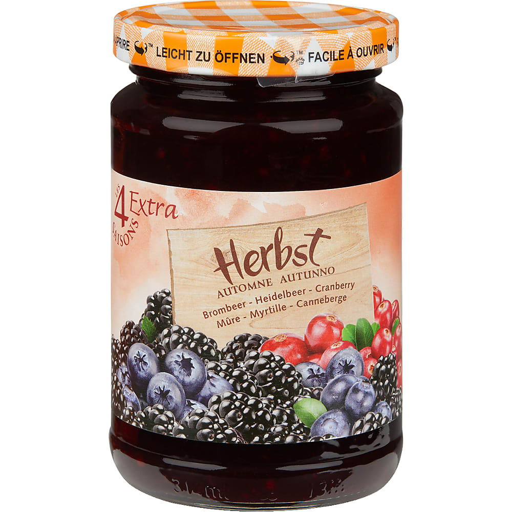 Extra · Konfitüre · Brombeer, Heidelbeer, Cranberry • Migros Online