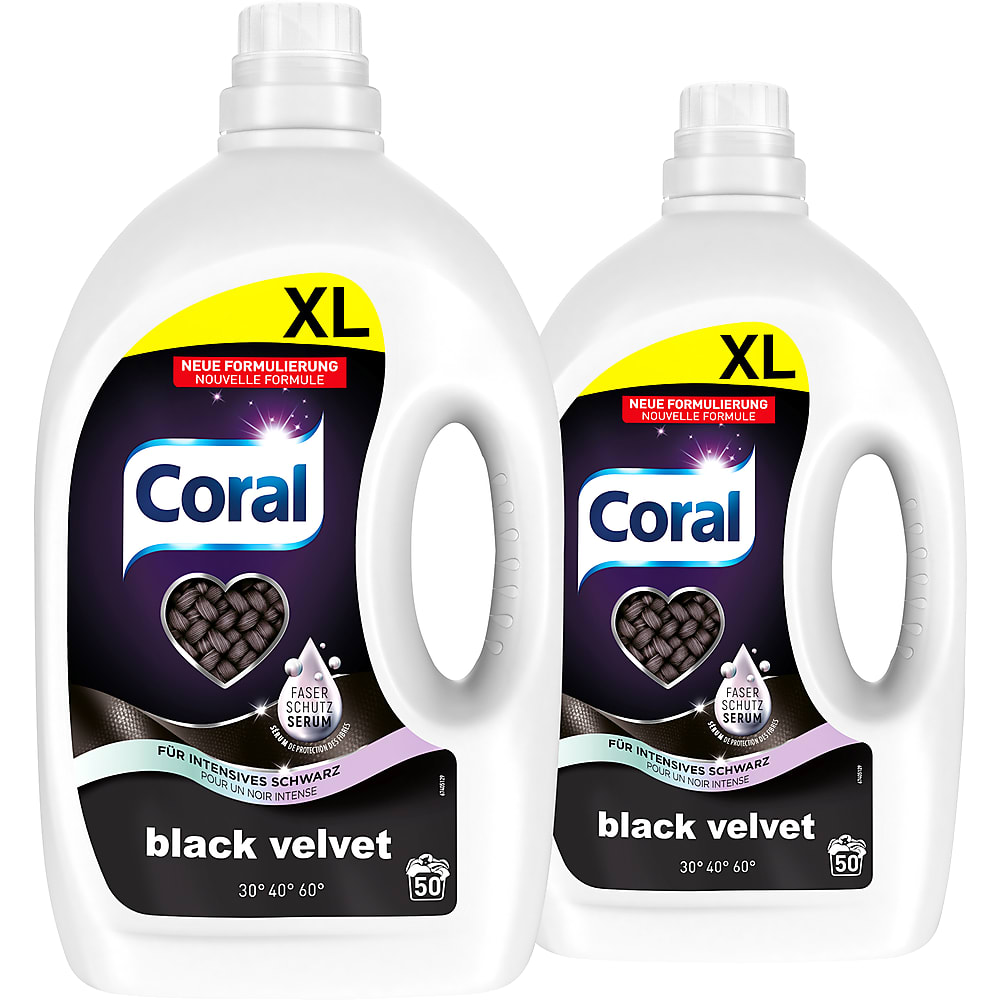 Kaufen Coral Black Velvet · Flüssigwaschmittel · Black Velvet • Migros