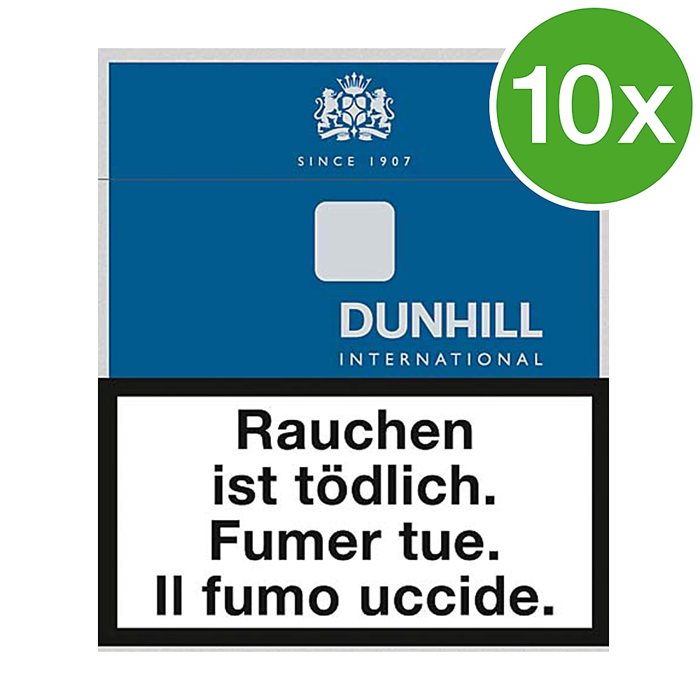 Dunhill International Blue Cigarettes Migros