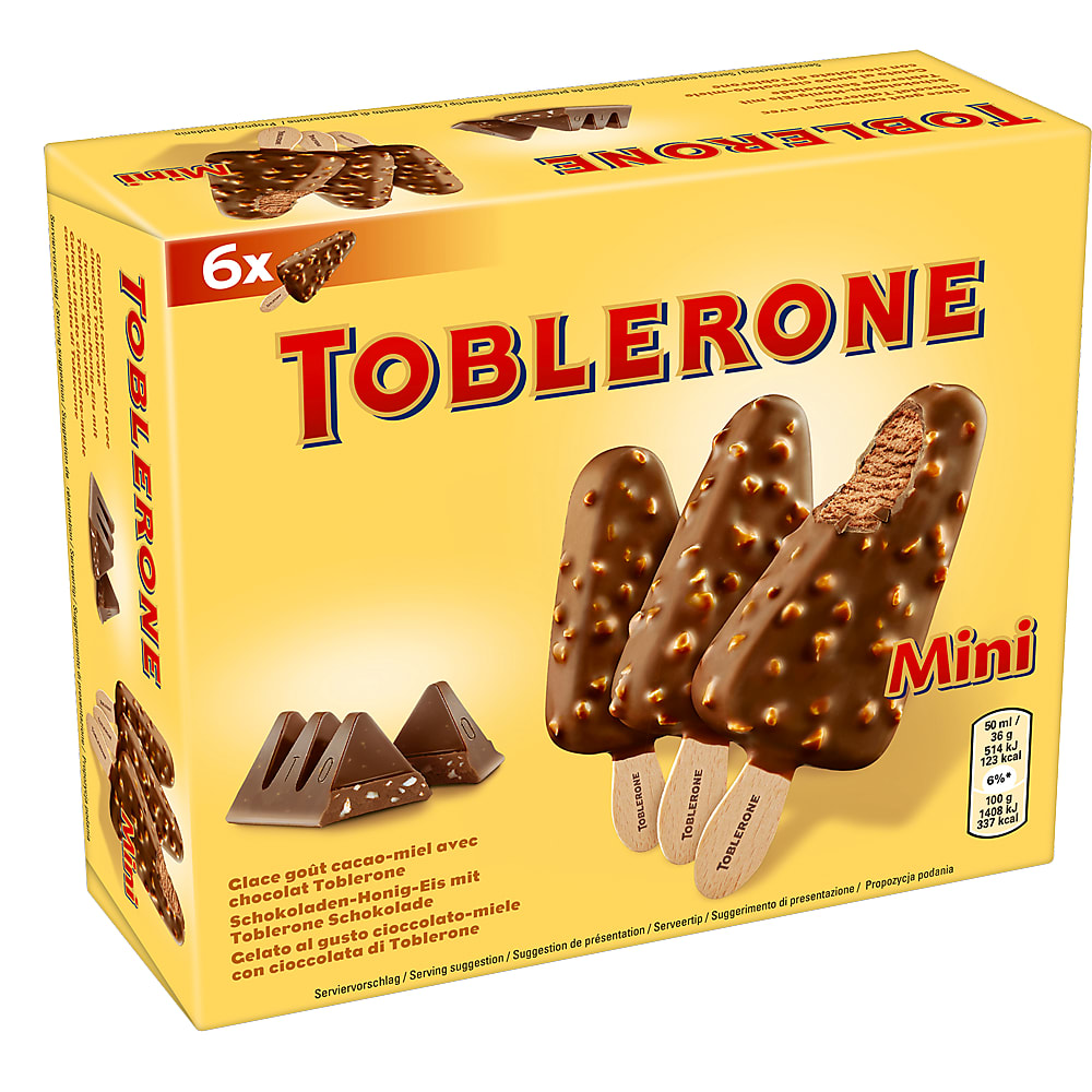 Barre Toblerone au chocolat au lait - 35g