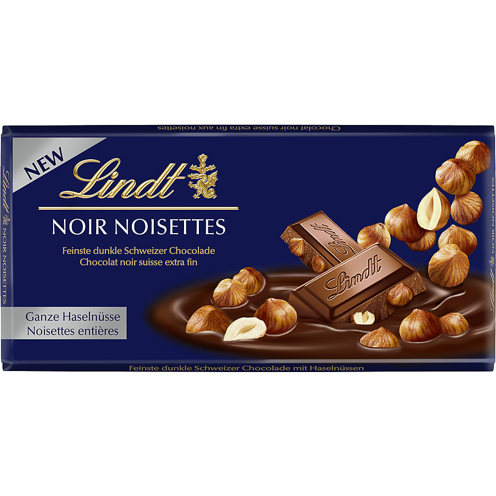 Swiss Classic tablette au chocolat noir, 300 g, noisette – Lindt